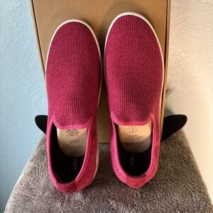Allbirds Tree Lounger Lux Pink Blizzard Women's M13 Slip On Shoes